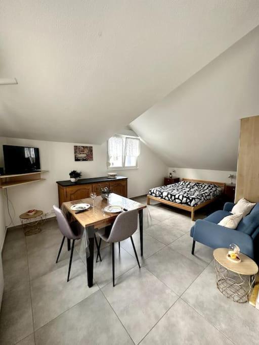 Studio Tout Equipe Aux Pieds Des Vosges Leimbach Exterior foto